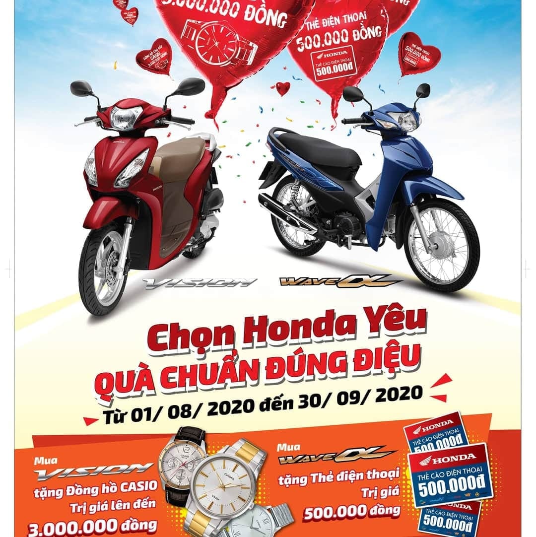 CHỌN HONDA YÊU-QUÀ CHUẨN ĐÚNG ĐIỆU