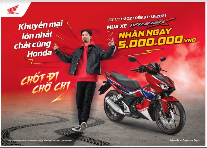 KHUYỄN MẠI LỚN NHẤT - CHẤT CÙNG HONDA