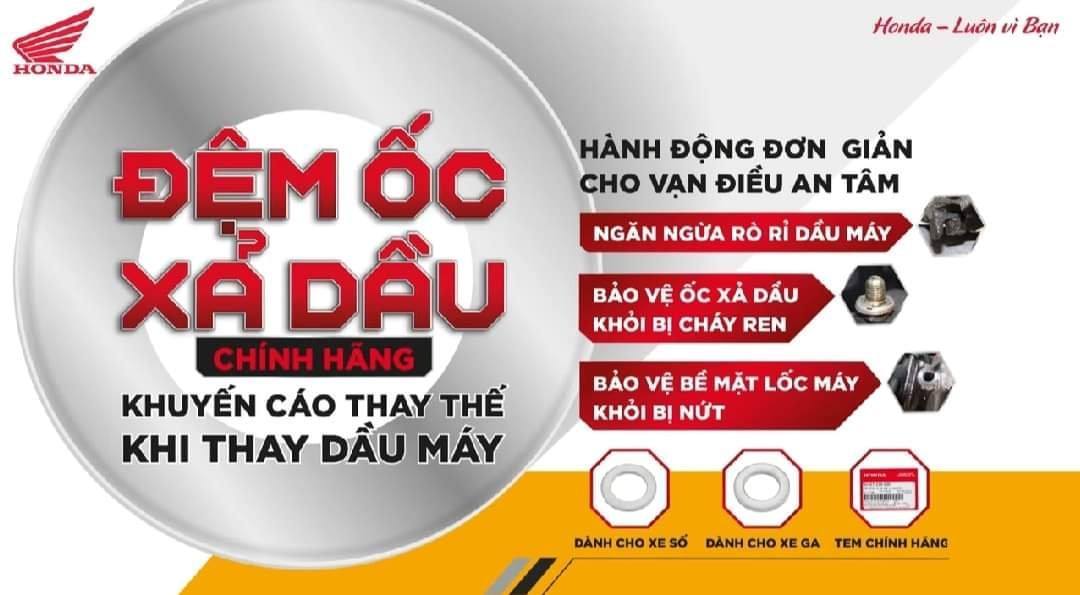 ĐỆM ỐC XẢ DẦU CHÍNH HÃNG