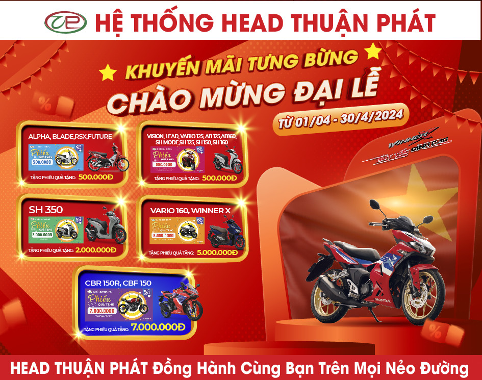 KHUYẾN MÃI TƯNG BỪNG CHÀO MỪNG ĐẠI LỄ