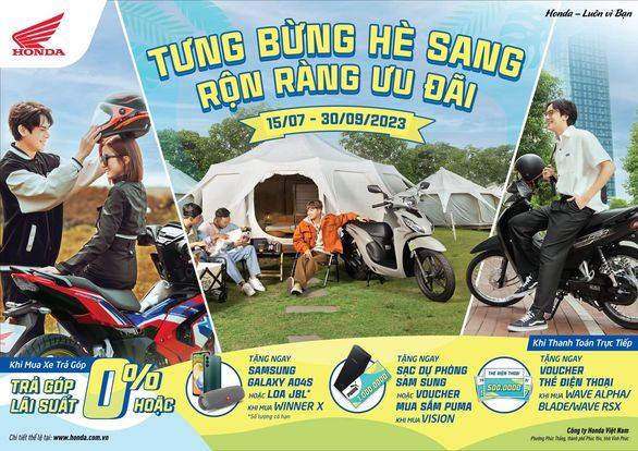 TƯNG BỪNG HÈ SANG - RỘN RÀNG ƯU ĐÃI