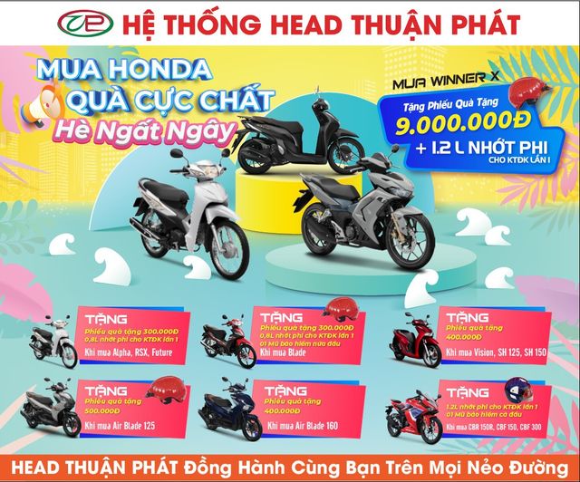 MUA HONDA, QUÀ CỰC CHẤT – HÈ NGẤT NGÂY