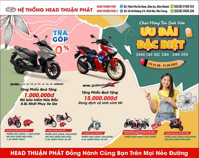 CHÀO MỪNG TÂN SINH VIÊN - ƯU ĐÃI ĐẶC BIỆT